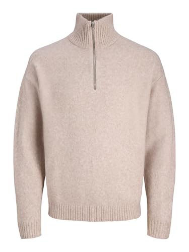 JACK & JONES Jjesoho Ollie Knit Half Zip Ln, Atmosphere.... - Mode & Vêtements Amazon Espagne à 32.20€