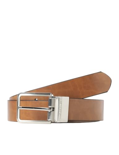 JACK & JONES Jacgarda Cintura reversibile Noos, Cognac... - Amazon Italie à 9.71€