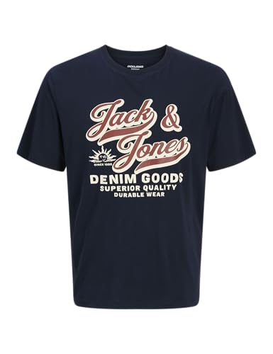 JACK & JONES Jjelogo Tee Ss Oneck 2 Col Aw25 Noos Mni - Bon plan à 4.93€