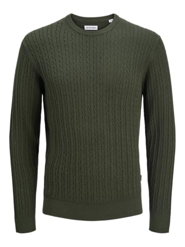 JACK & JONES Jjeemil Knit Cable Crew Neck Noos - High-Tech & Électronique Amazon Allemagne à 14.71€