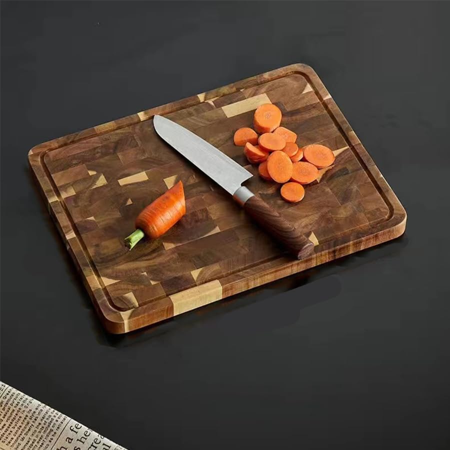 Tagliere con scanalatura in 100% legno di acacia 15. 7 x... - Auto & Moto Amazon Italie à 8.45€