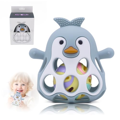 Farout Pinguin Sonaglio – Massaggiagengive Baby &... - Jouets & Jeux Amazon Italie à 19.00€