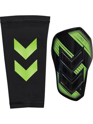 Hummel, hmlSHIN Guards Hyper FIT, TRANSPARENT/Green Gecko, L - Amazon Germany à 12.11€