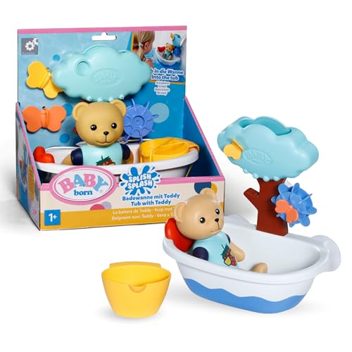 BABY born Splish Splash Set de Jouets de Bain avec Ourson... - Bébé & Puériculture Amazon France à 11.00€