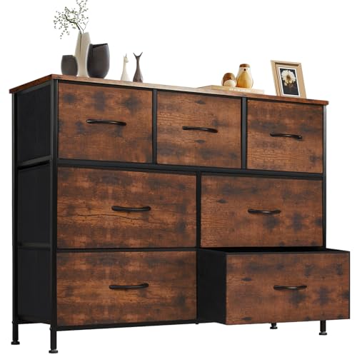Sweetcrispy Kommode für Schlafzimmer, breite Schublade... - Maison & Cuisine Amazon Allemagne à 41.99€