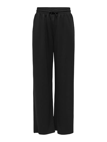 ONLY Onlscarlett Wide Pant SWT Noos, Black, S - Maison & Cuisine Amazon Royaume-Uni à 8.89€