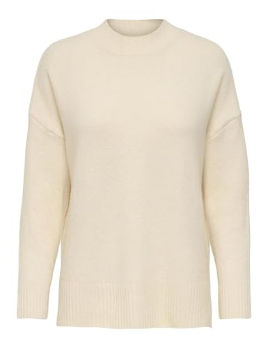 Onlhazel Ls Highneck Overs. Pull KNT Nca - Nouvelle promo Amazon à 16.73€