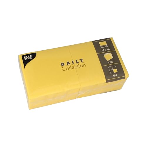 PAPSTAR, Lot de 150 serviettes « Daily Collection »... en promo à 8,91€ (-56%) sur Amazon FR