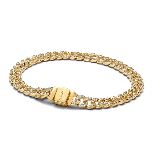 PANDORA Timeless Pavé Cuban Gliederarmband aus Sterling... - Maison & Cuisine Amazon Allemagne à 128.52€