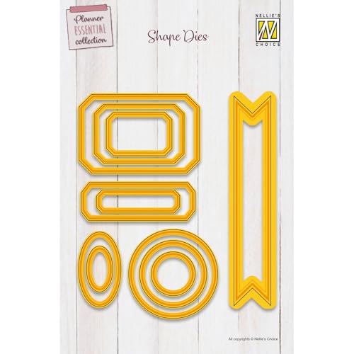 Nellie's Choice Troquel con Embossing-Etiquetas-11 Stamping... - Bricolage & Outils en promo à 9.34€