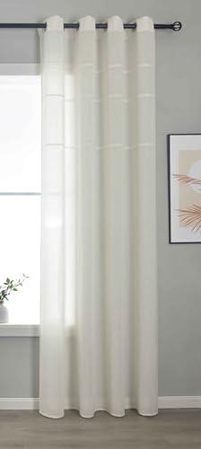 Gardinenbox Leipzig 202450 Rideau Semi-Transparent à... - Sports & Fitness Amazon France à 11.85€