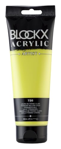 Blockx 61726BXC Acrylique FineOpaque et Satinée - Jaune de... en promo à 4,82€ (-56%) sur Amazon FR