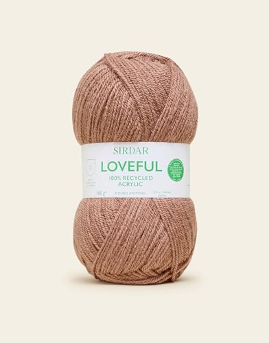 Sirdar, Loveful Fil acrylique recyclé, terre cuite, 100 g - Bricolage & Outils Amazon France à 6.85€