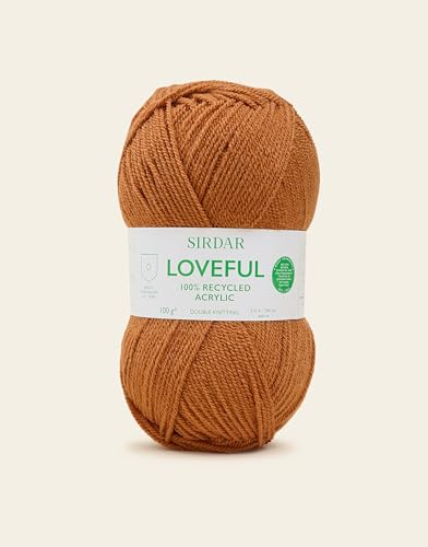 Sirdar Loveful Recyled Acrylic Yarn, Flame, 100g - Bricolage & Outils Amazon Royaume-Uni à 2.35€