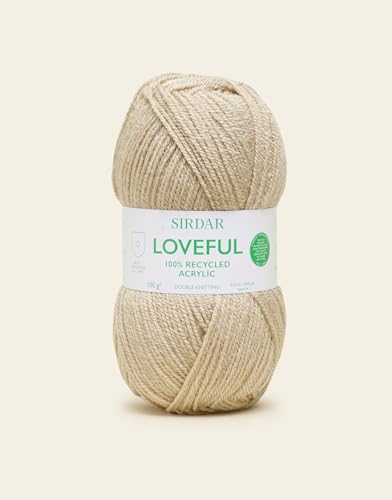 Sirdar, Loveful Recyceltes Acrylgarn, Nebel, 100 g - Maison & Cuisine Amazon Allemagne à 8.42€