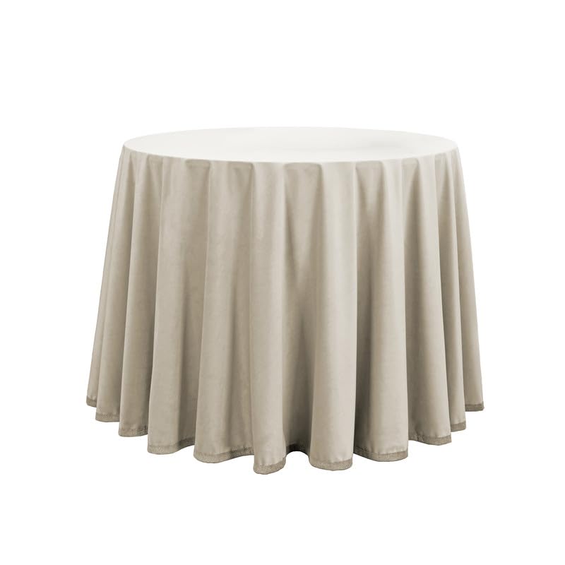 Martina Home Falda Mesa Camilla Velvet 120 Redonda Crudo - Amazon Espagne à 38.09€