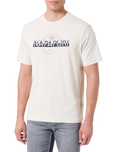 Napapijri Camiseta de Manga Corta Sander - Nouvelle promo Amazon à 18.03€