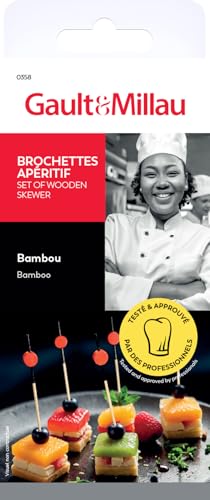GAULT&MILLAU - Aperitif-Spieße aus Bambus – Cocktailspieße... - Maison & Cuisine en promo à 3.45€