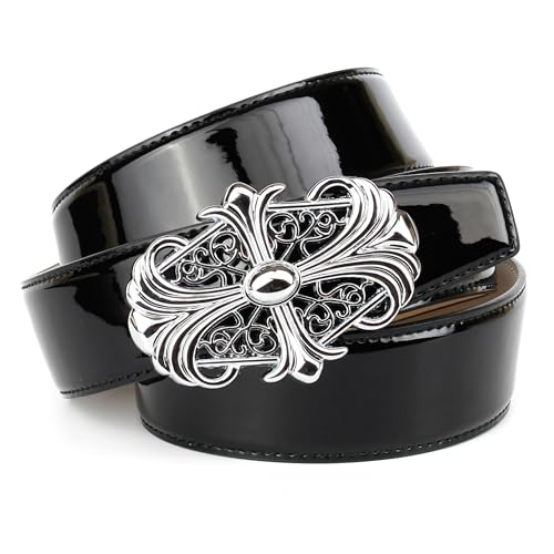 Anthoni Crown Breiter Lackledergürtel - Amazon Allemagne à 23.77€