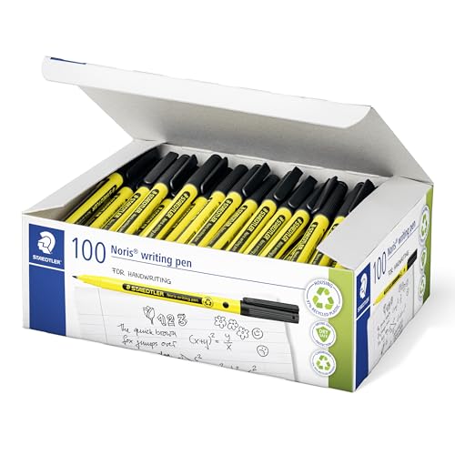 STAEDTLER Noris Writing Pen 307 - Rotulador de punta fina... - Fournitures Bureau Amazon Espagne à 35.95€