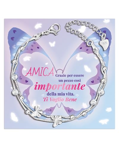 CheersLife Geschenk Freund Armband Silber Frauen... - Bijoux & Montres en promo à 4.99€