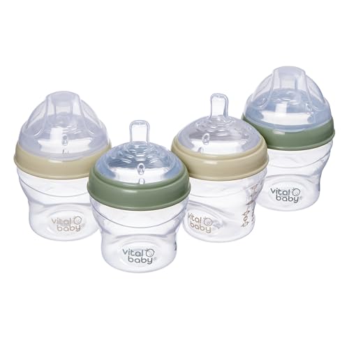 Vital Baby Breast-Like Baby Feeding Bottles 0m+, 150ml... - Baby & Nursery Amazon UK à 14.51€