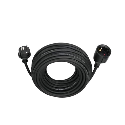 Elektrische Verlängerung 5 m, 3 x 1,5 mm, Schwarz, ideal... - Amazon Allemagne à 7.55€