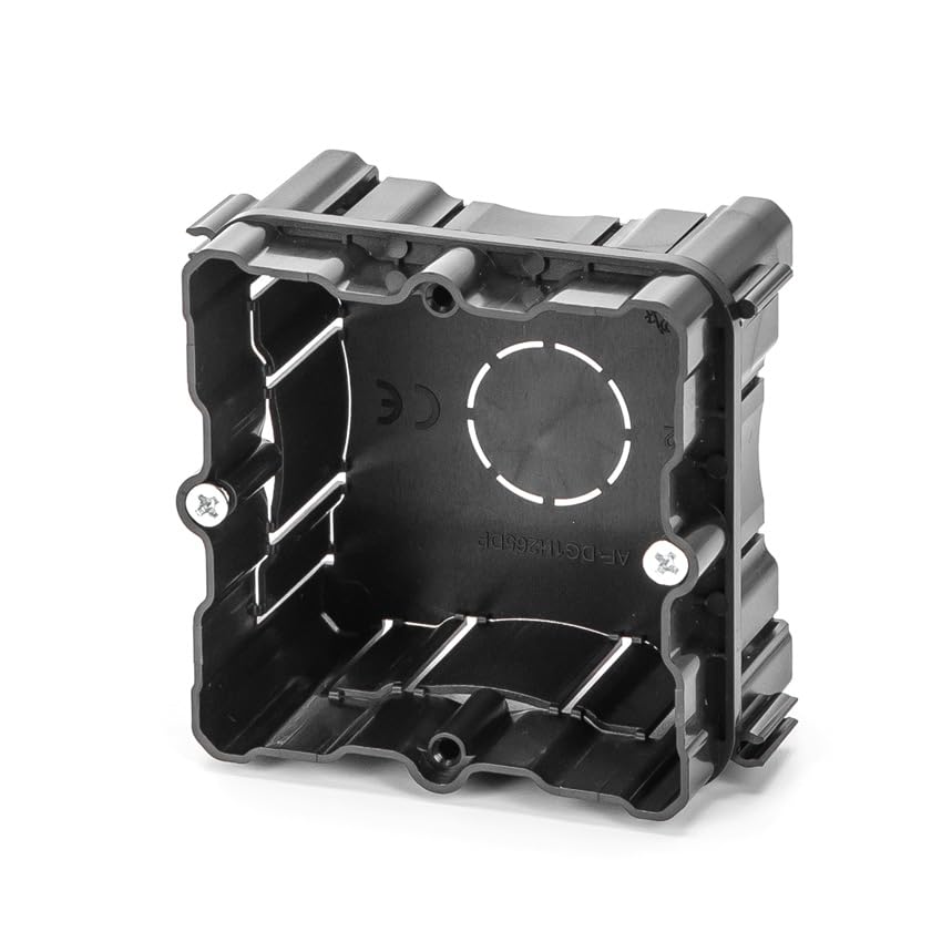 Caja empotrable negra, diseño compacto, instalación... - Maison & Cuisine en promo à 2.31€