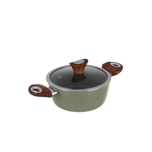 Casserole 20 cm verte Kolors avec couvercle en promo à 29,97€ (-47%) sur Amazon FR