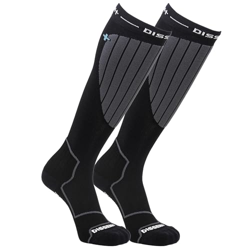 DISSENT GFX Compression Hybrid DLX-Wool – Calcetines de... - Amazon Espagne à 15.96€