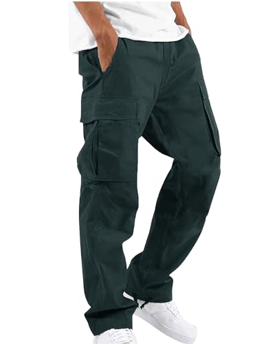 YAOHUOLE Pantalones largos para hombre con bolsillos... - Home & Kitchen Amazon Spain à 20.23€