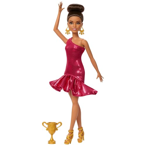 Barbie Poupée Danseuse de Salon et Accessoires avec robe à... - Jouets & Jeux Amazon France à 6.55€