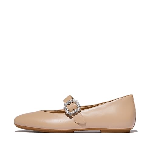 Fitflop Delicato Crystal-Buckle Leather Mary Janes, Zapatos... - Animalerie Amazon Espagne à 37.86€