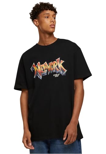 Mister Tee NY Graffiti Oversize Tee Black, XL - Mode & Vêtements Amazon Allemagne à 6.02€