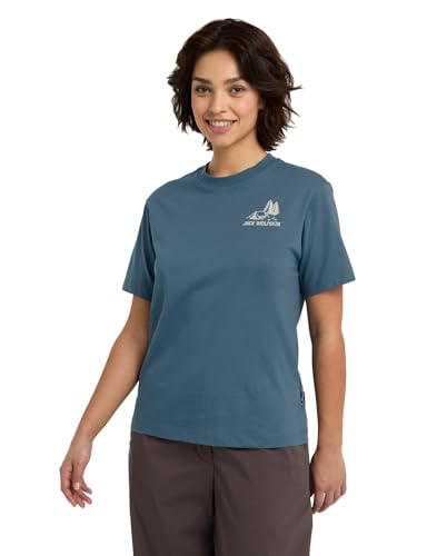 Jack Wolfskin Cadena T W Camiseta, Tent Aluminium Blue, M... - Sports & Fitness Amazon Espagne à 28.85€