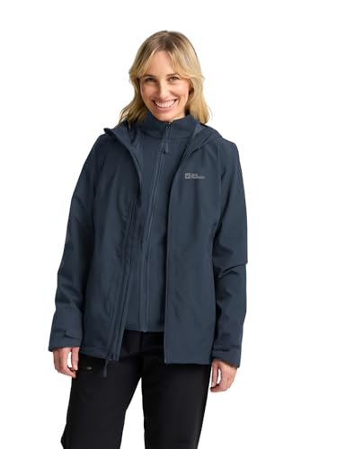 Jack Wolfskin MOONRISE 3IN1 JKT W - Mode & Vêtements Amazon France à 143.57€