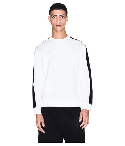 Armani Exchange Sudadera Esencial para Hombre, a Rayas... - Amazon Espagne à 53.15€