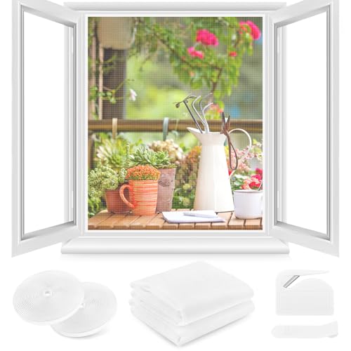 Fliegengitter Fenster ohne Bohren,Zugeschnitten auf... - Sports & Fitness en promo à 15.26€