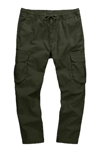 JP 1880 Cargohose Pantaloni, Verde Oliva Scuro, XL Uomo - Mode & Vêtements en promo à 14.45€