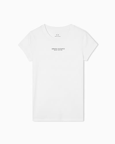 Armani Exchange Camiseta de Manga Corta Milano New York con... - Vente Flash Amazon -70%