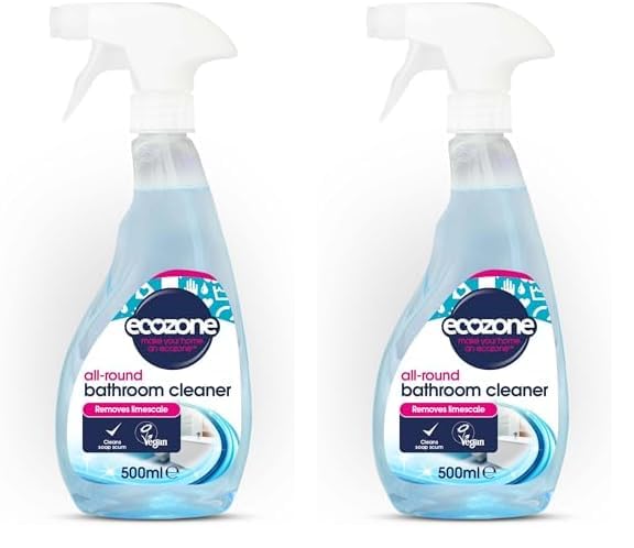 Ecozone 3-in-1 Bathroom Cleaner, 500ml, Removes Stubborn... - Sports & Fitness Amazon Royaume-Uni à 7.48€