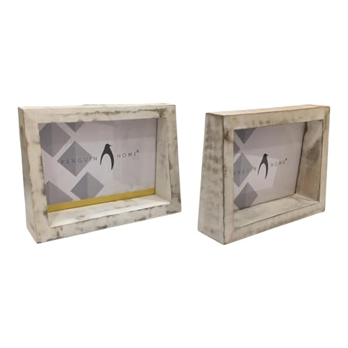 Penguin Home Set of 2 Mangowood Horizontal Photo Frame... - High-Tech & Électronique Amazon Royaume-Uni à 5.96€