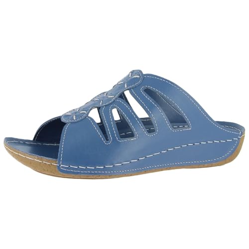 Andrea Conti Zapatillas Planas para Mujer, Vaquero, 36 EU - Mode & Vêtements Amazon Espagne à 16.49€