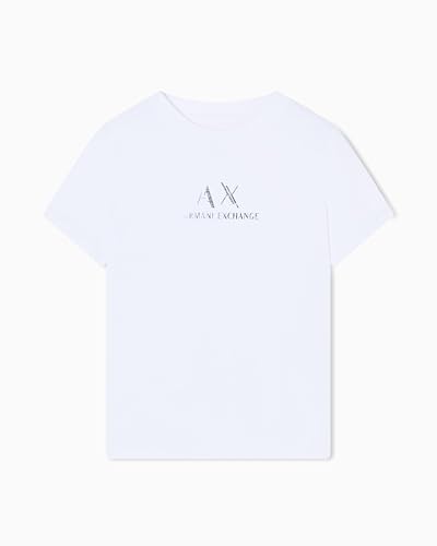 Armani Exchange Camiseta de Manga Corta para Mujer con... - Amazon Espagne à 21.85€