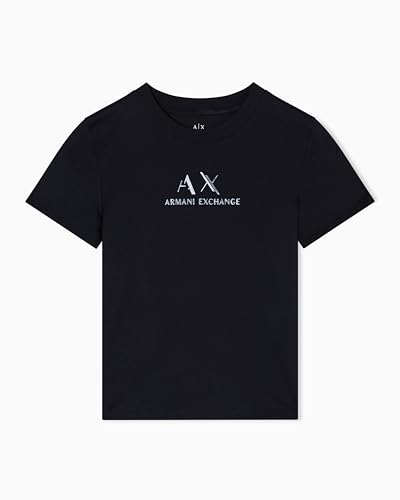 Armani Exchange Camiseta de Manga Corta para Mujer con... - Amazon Espagne à 16.81€