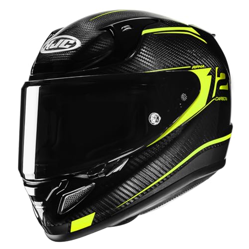 HJC, Casque Moto Intégral RPHA 12 Carbon KERES Noir Jaune... en promo à 416,13€ (-37%) sur Amazon FR