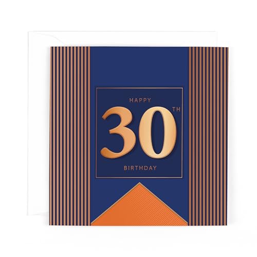 Hotchpotch Luxury Foiled 30th Birthday Card | Male 30th... - Auto & Moto Amazon Royaume-Uni à 1.90€