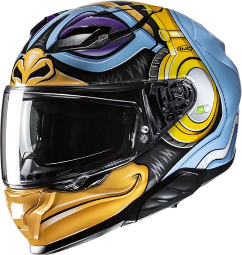 HJC, Casque Moto Intégral F71 Monkey DJ MC23, XS en promo à 253,85€ (-41%) sur Amazon FR
