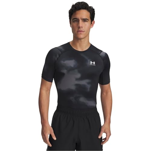 Under Armour Maglietta da Uomo UA HG Armour Stampata SS - Bon plan à 14.10€