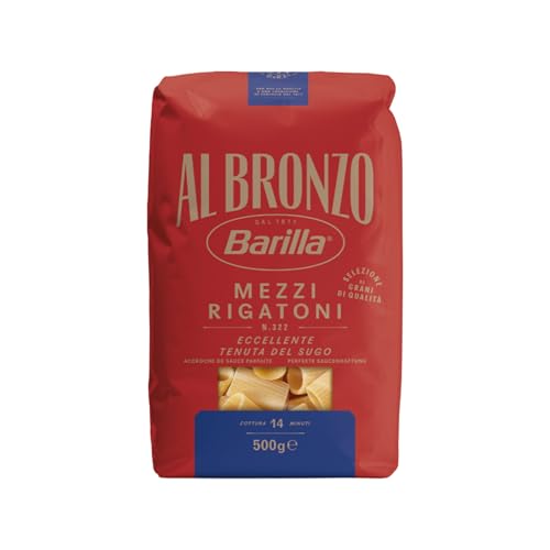 Barilla Pasta Al Bronzo Mezzi Rigatoni 500g I Nudeln aus... - High-Tech & Électronique Amazon Allemagne à 1.69€